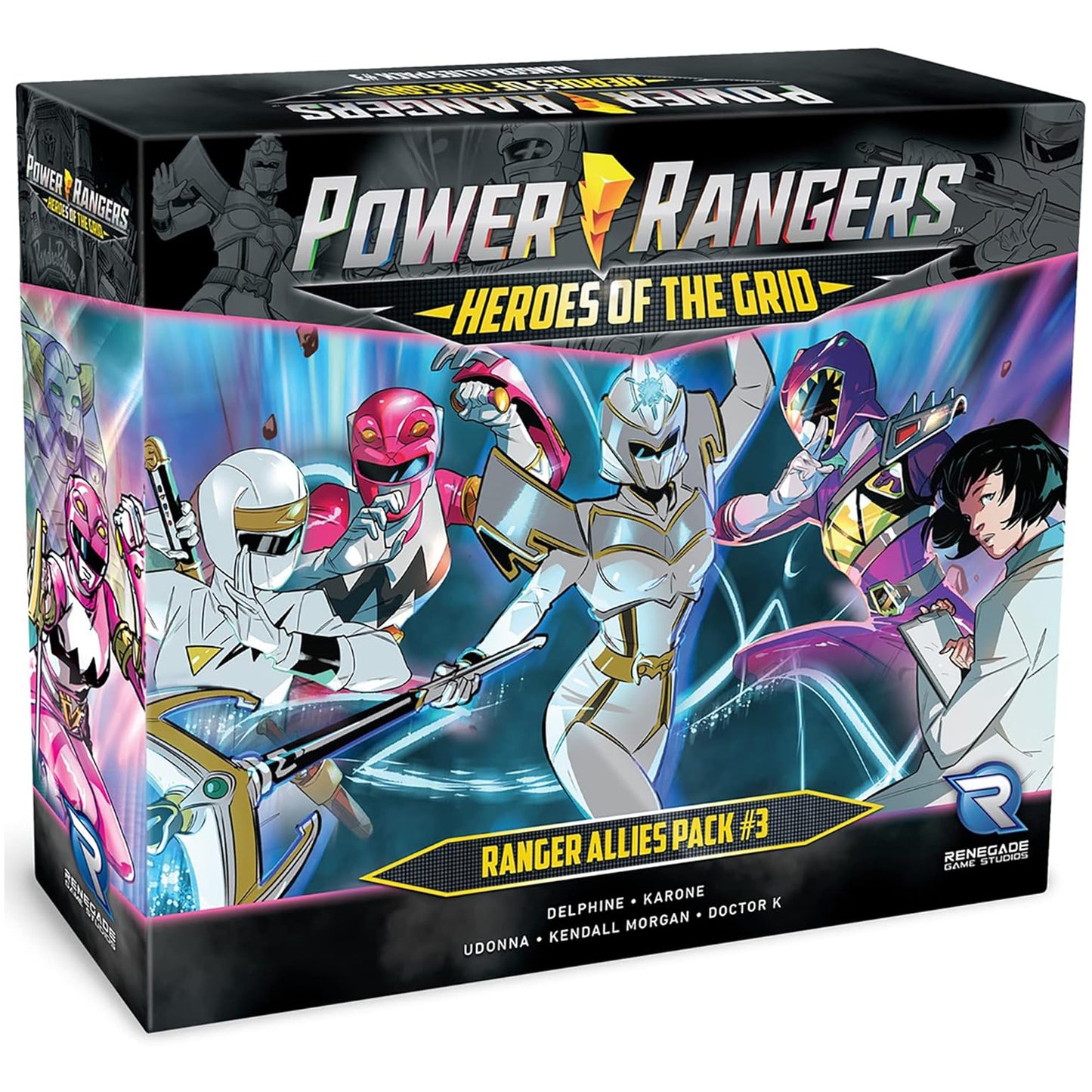 Power Rangers Heroes of the Grid Ranger Allies Pack #3 Expansion