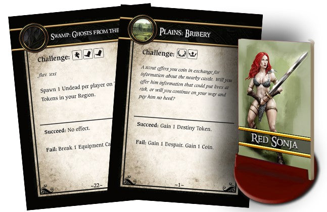 Red Sonja Hyrkania’s Legacy Board Game