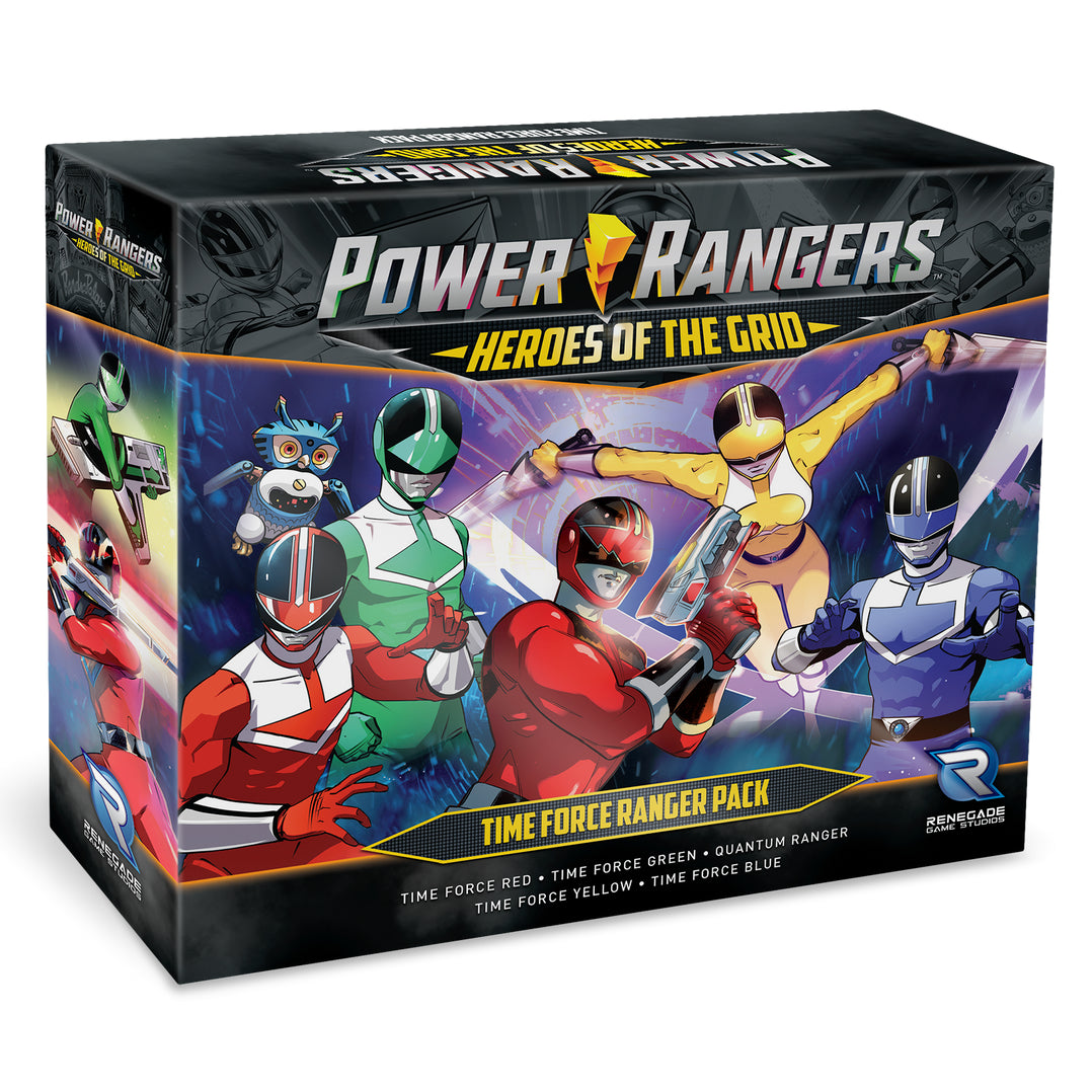 Power Rangers Heroes of the Grid Time Force Ranger Pack Expansion