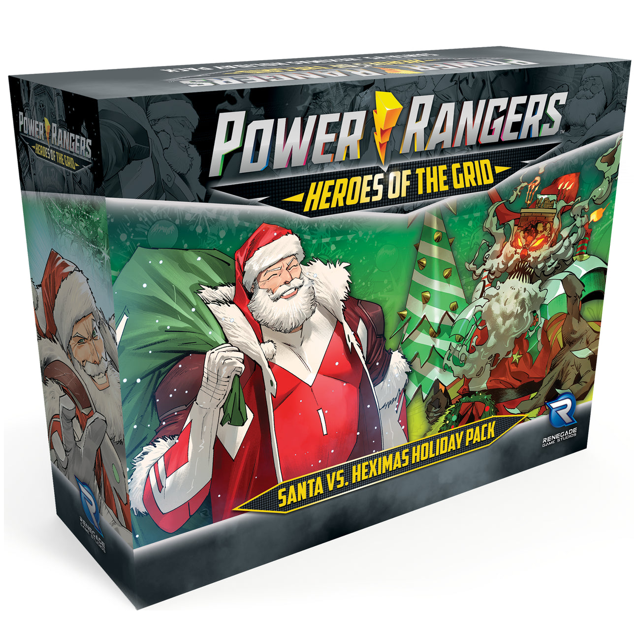 Power Rangers Heroes of the Grid Santa vs Heximas Holiday Pack
