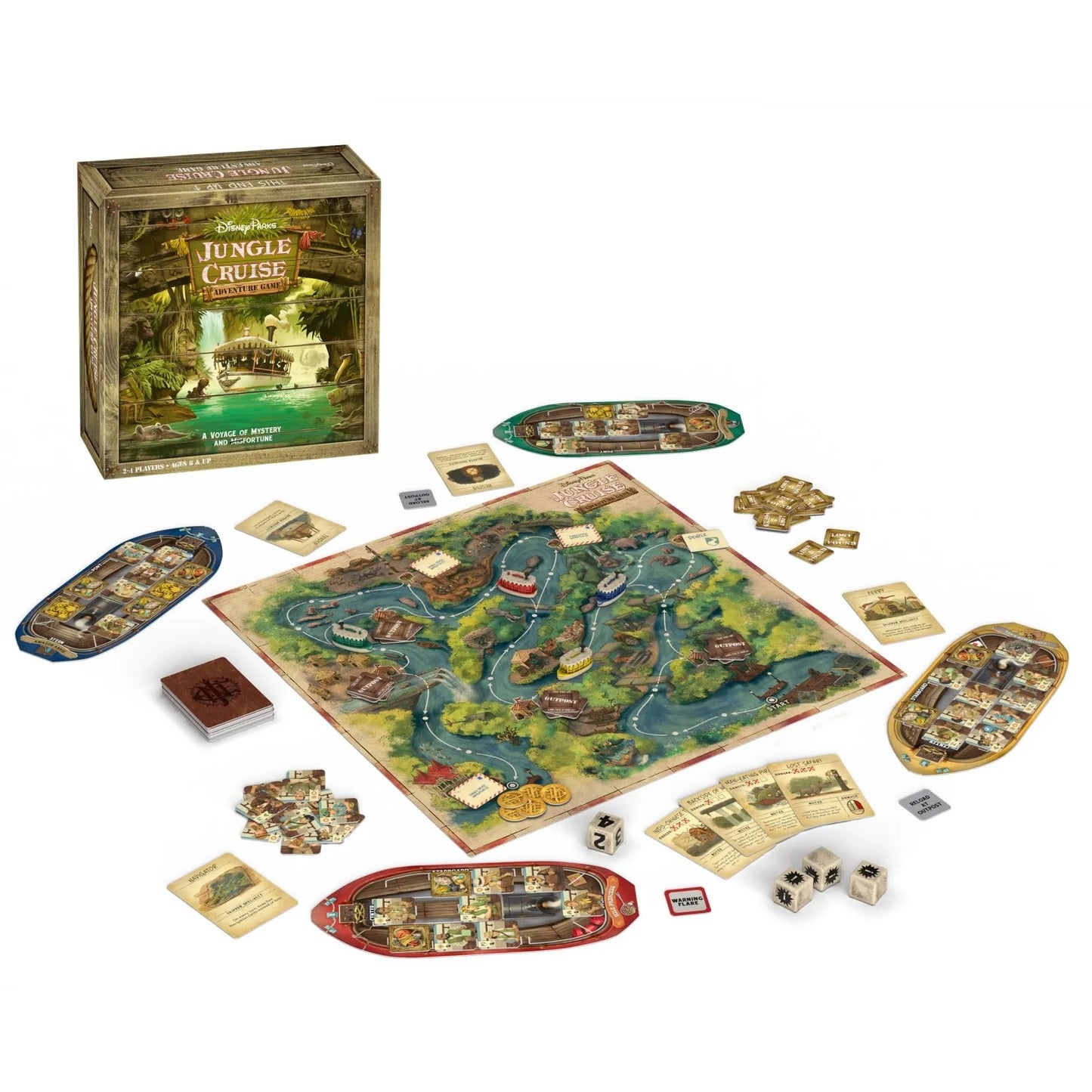 Disney Jungle Cruise Adventure Board Game