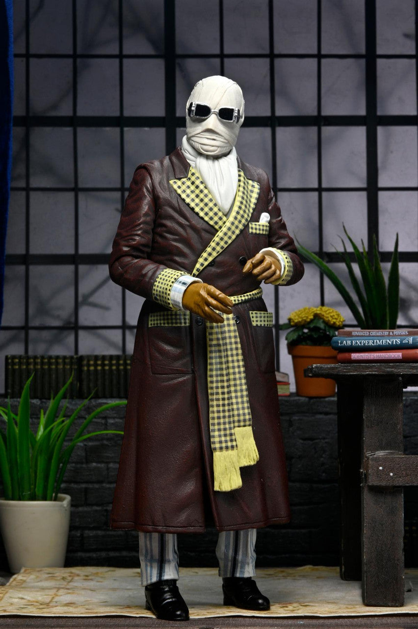 NECA Ultimate Universal Monsters Invisible Man Kemp House Color Version Action Figure