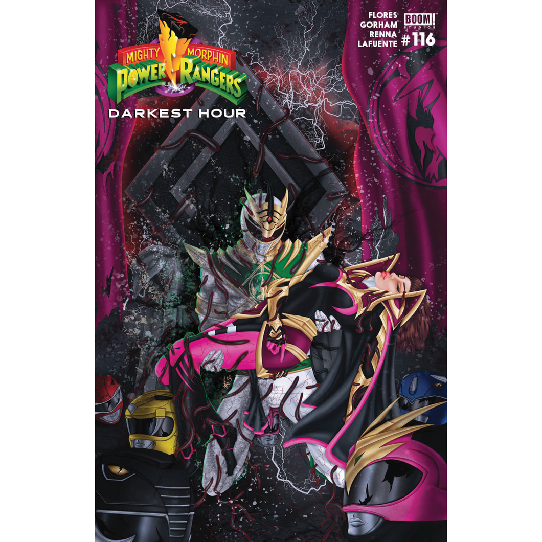 Mighty Morphin Power Rangers #116 Sketch Ellis Variant Exclusive