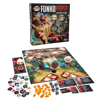 POP FunkoVerse Strategy Game Jurassic Park 100 Board Game