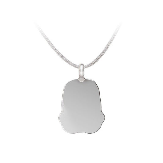 Star Wars Stormtrooper Silhouette Corded Necklace