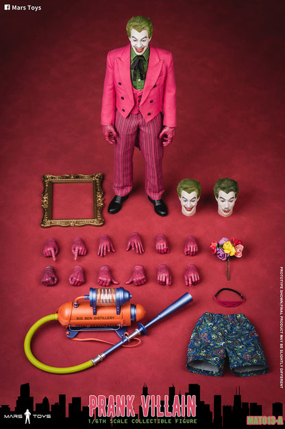 Mars Toys MAT013A Batman 66 Prank Villain The Joker 1/6 Action Figure