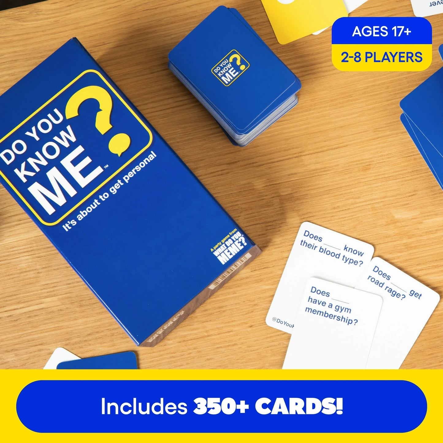Do You Know Me Party Game
