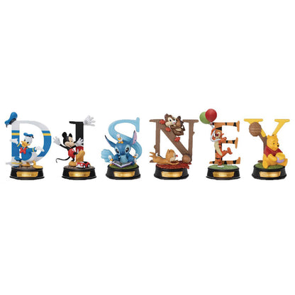 Beast Kingdom Disney 100 Years MDS-004 Alphabet Art Series Blind Box Set