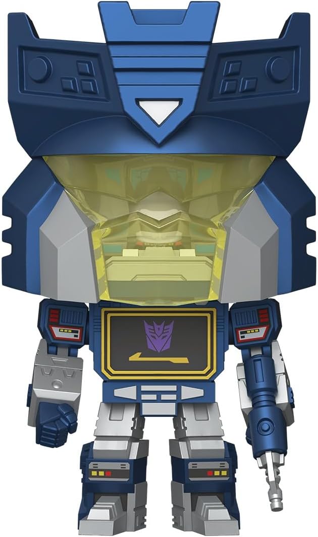 Bitty Pop Bittty Bot Transformers Soundwave with Rumble
