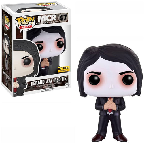Pop! Rocks My Chemical Romance Gerard Way Red Tie #47 Exclusive