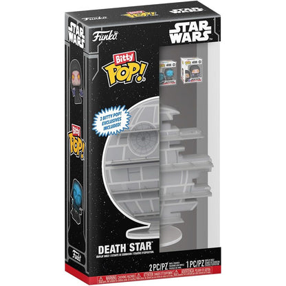 Bitty Pop Display Star Wars Death Star with Emperor Palpatine and Darth Vader Electrified