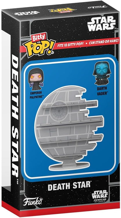 Bitty Pop Display Star Wars Death Star with Emperor Palpatine and Darth Vader Electrified
