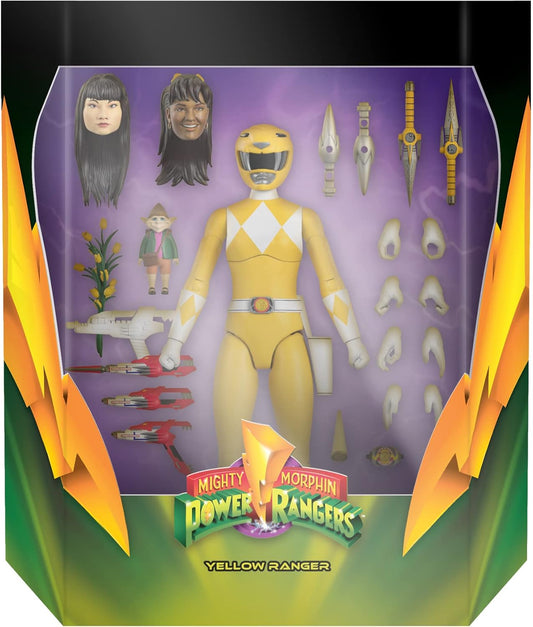 Ultimates Mighty Morphin Power Rangers Wave 1 Yellow Ranger