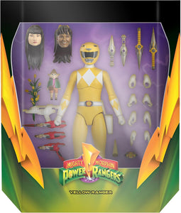 Super7 Ultimates Mighty Morphin Power Rangers Wave 1 Yellow Ranger