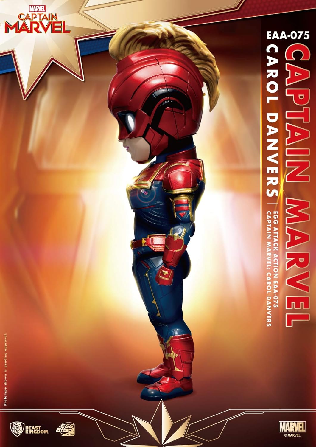 Egg Attack EAA-075 Marvel Captain Marvel Egg Attack Exclusive