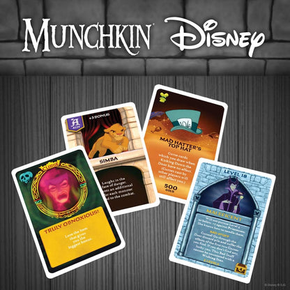 Munchkin Disney Characters Card Game