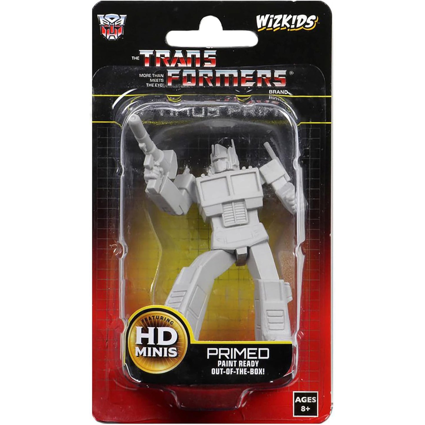 Transformers Deep Cuts Unpainted Primed Optimus Prime Miniature