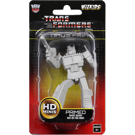 Transformers Deep Cuts Unpainted Primed Optimus Prime Miniature