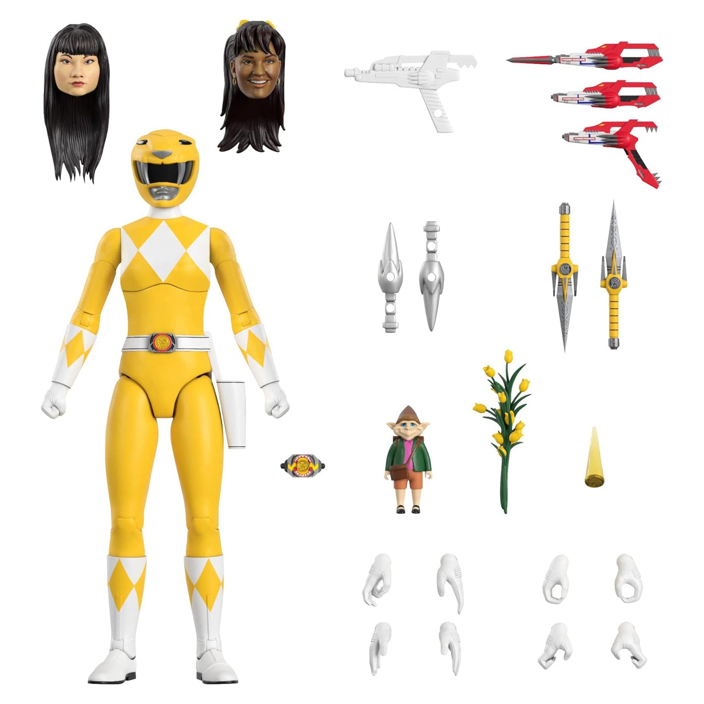 Ultimates Mighty Morphin Power Rangers Wave 1 Yellow Ranger