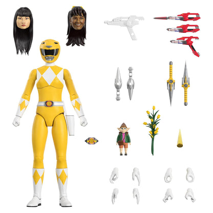 Ultimates Mighty Morphin Power Rangers Wave 1 Yellow Ranger