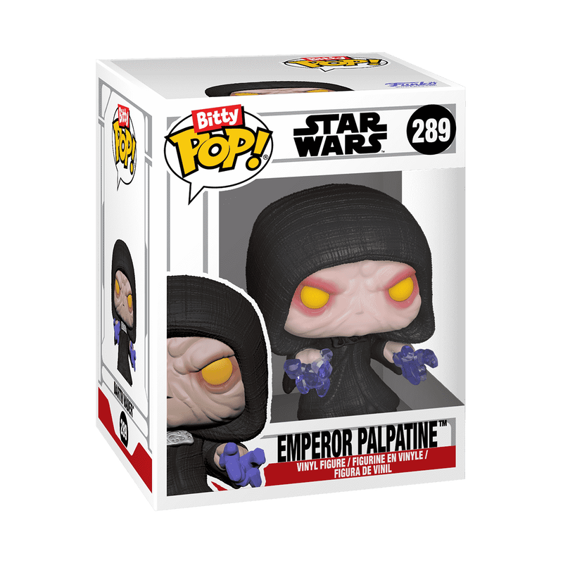 Bitty Pop Display Star Wars Death Star with Emperor Palpatine and Darth Vader Electrified