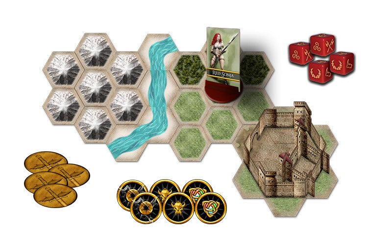 Red Sonja Hyrkania’s Legacy Board Game