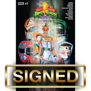 Mighty Morphin Power Rangers 30th Anniversary Special #1 Sketch Ellis Variant Signed Exclusive
