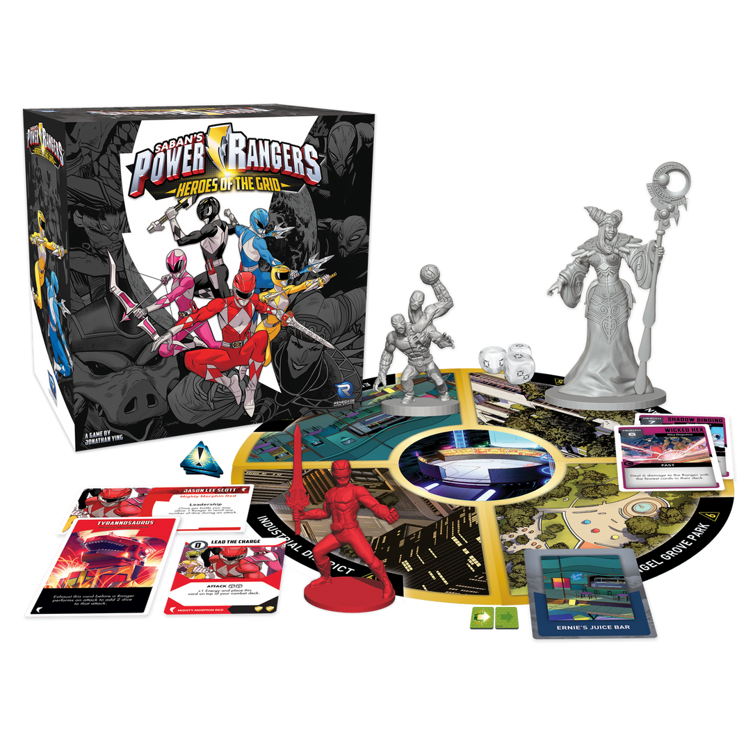 Power Rangers Heroes of the Grid Board Game
