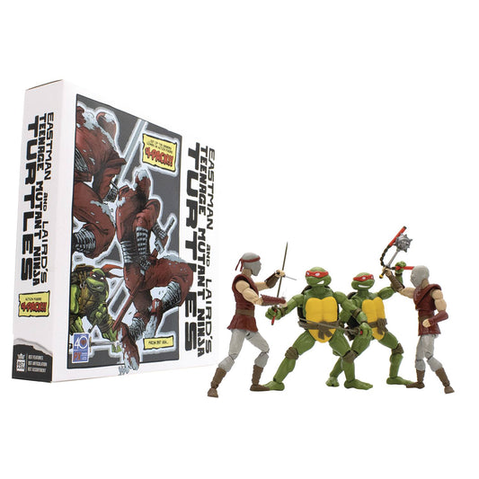 Teenage Mutant Ninja Turtles BST AXN Exclusive Classic Comic Four-Pack Set 1