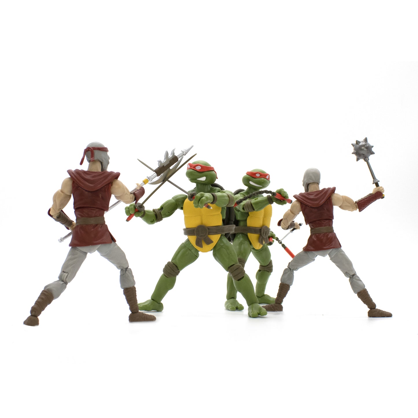 Teenage Mutant Ninja Turtles BST AXN Exclusive Classic Comic Four-Pack Set 1