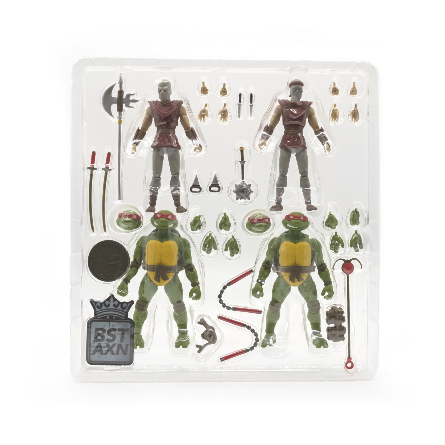 Teenage Mutant Ninja Turtles BST AXN Exclusive Classic Comic Four-Pack Set 1