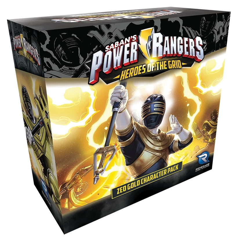 Power Rangers Heroes of the Grid Zeo Gold Character Pack Exclusive