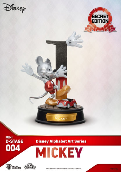 Beast Kingdom Disney 100 Years MDS-004 Alphabet Art Series Blind Box Set