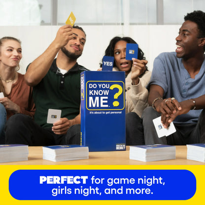 Do You Know Me Party Game