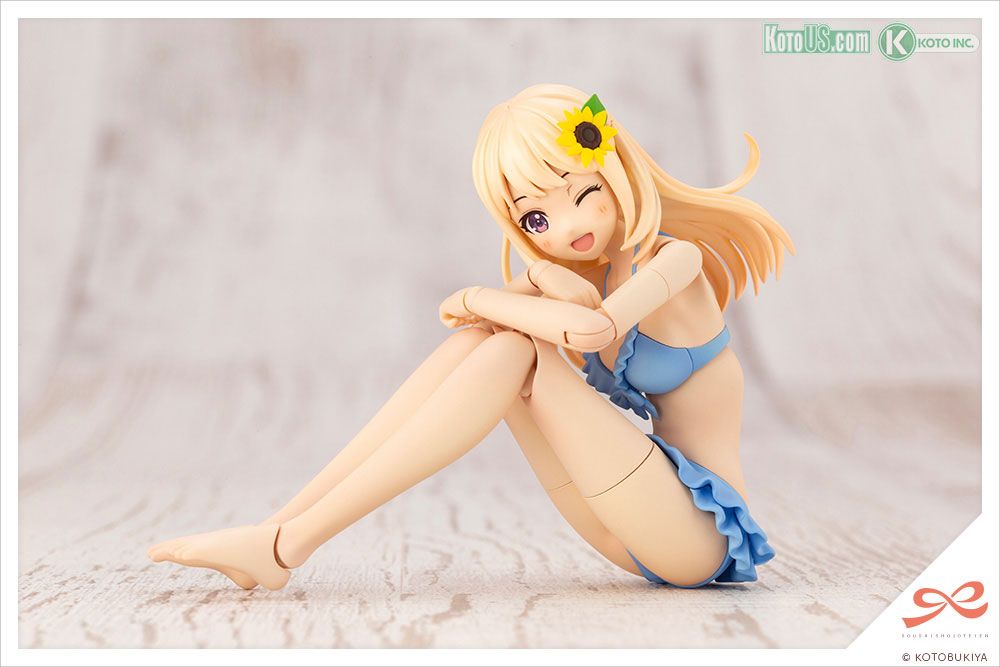 Sousai Shoujo Teien Swimsuit Yuki Madoka Dreaming Style Sunny Sky 1/10 Model Kit