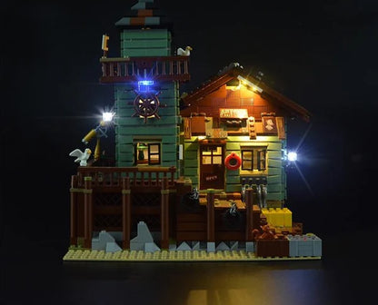 Lightailing LED Kit LGK36 for LEGO Old Fishing store 21310
