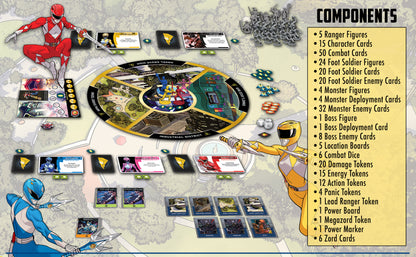 Power Rangers Heroes of the Grid Board Game