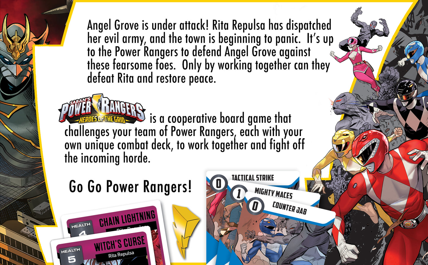 Power Rangers Heroes of the Grid Board Game
