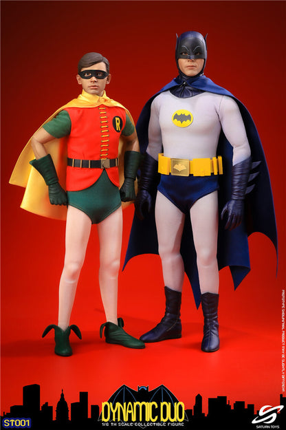 Saturn Toys ST001 Batman 66 Dynamic Duo Batman & Robin 1/6 Action Figure Set