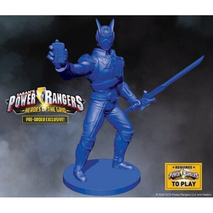 Power Rangers Heroes of the Grid Shadow Ranger Alternate Sculpt Promo Figure Exclusive
