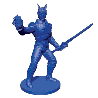 Power Rangers Heroes of the Grid Shadow Ranger Alternate Sculpt Promo Figure Exclusive