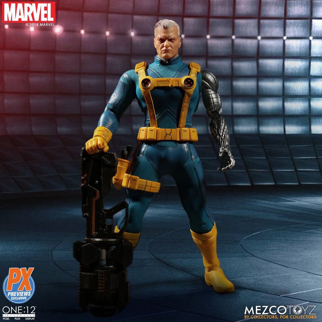 Mezco One:12 Collective 1990 Cable Figure Exclusive