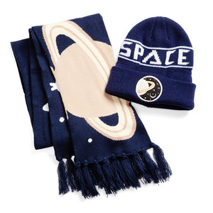 SPACE Beanie and Scarf Set Exclusive