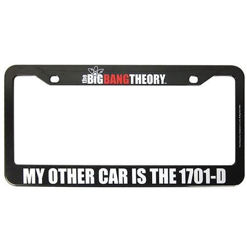 The Big Bang Theory 1701-D License Plate Frame