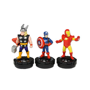 HeroClix TabApp Marvel Superheroes Avengers 3-Pack