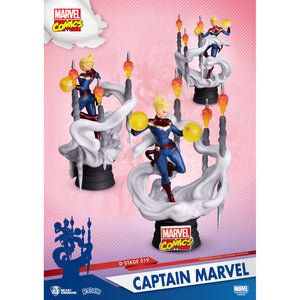 Marvel D-Stage DS-019 Captain Marvel PX Previews Exclusive