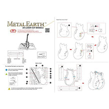 Metal Earth Electric Bass Guitar Model Kit
