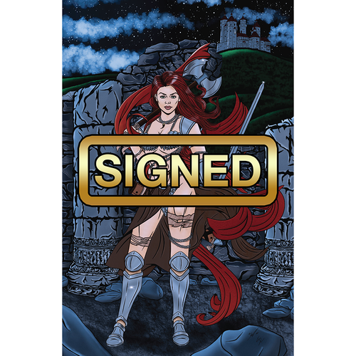 Red Sonja Fairy Tales One Shot Sketch Ellis Variant Signed Exclusive